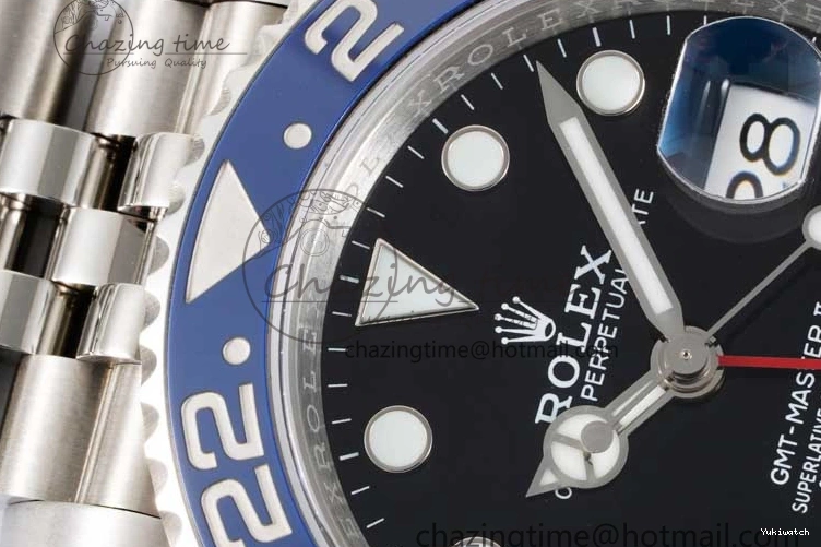 on APF 1:1 Edition 126710 Bracelet VR3285 904L GMT Master Jubilee II SS CHS BLRO Best 0117